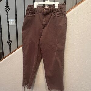 Universal Thread Vintage Straight Brown Jeans